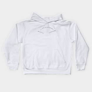 i love ya this much Kids Hoodie